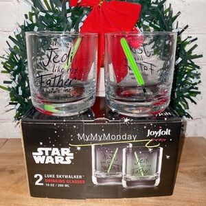 Star Wars Luke Skywalker Drinking Glasses